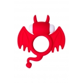 Красное эрекционное кольцо на пенис JOS COCKY DEVIL - JOS - в Орске купить с доставкой