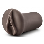 Коричневый мастубратор-вагина Nicole s Kitty - Blush Novelties - в Орске купить с доставкой