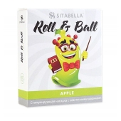 Стимулирующий презерватив-насадка Roll   Ball Apple - Sitabella - купить с доставкой в Орске