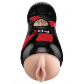 Мастурбатор-вагина Vibrating Pussy Stroker с вибрацией - Pipedream - в Орске купить с доставкой