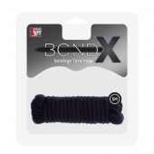 Чёрная веревка для связывания BONDX LOVE ROPE - 5 м. - Dream Toys - купить с доставкой в Орске