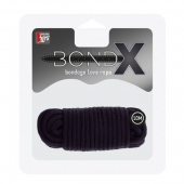 Черная веревка для связывания BONDX LOVE ROPE - 10 м. - Dream Toys - купить с доставкой в Орске