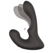 Чёрный массажер простаты с 2 моторами BOOTY ROCKER - Dream Toys - в Орске купить с доставкой