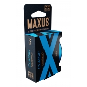 Классические презервативы в железном кейсе MAXUS Classic - 3 шт. - Maxus - купить с доставкой в Орске