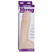 Огромная насадка-реалистик Vac-U-Lock Realistic Hung - 31,7 см. - Doc Johnson - купить с доставкой в Орске
