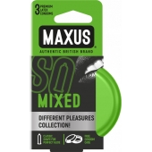 Презервативы в железном кейсе MAXUS Mixed - 3 шт. - Maxus - купить с доставкой в Орске