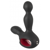 Черный вибромассажер простаты с нагревом и ротацией Prostate Plug - 14,5 см. - Orion - в Орске купить с доставкой