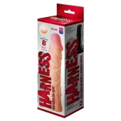 Насадка на пояс Harness RED LINE - 21,5 см. - LOVETOY (А-Полимер) - купить с доставкой в Орске