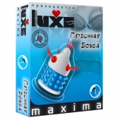 Презерватив LUXE Maxima  Глубинная бомба  - 1 шт. - Luxe - купить с доставкой в Орске