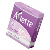 Классические презервативы Arlette Classic - 3 шт. - Arlette - купить с доставкой в Орске