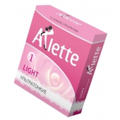 Ультратонкие презервативы Arlette Light - 3 шт. - Arlette - купить с доставкой в Орске