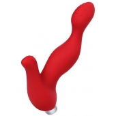 Красный силиконовый вибростимулятор простаты Proman - 12,5 см. - ToyFa - в Орске купить с доставкой