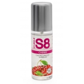 Смазка на водной основе S8 Flavored Lube со вкусом вишни - 125 мл. - Stimul8 - купить с доставкой в Орске Смазка на водной основе S8 Flavored Lube со вкусом вишни - 125 мл. - Stimul8 - купить с доставкой в Орске