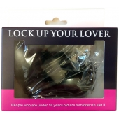 Черные меховые наручники Love с ключиками - Baile - купить с доставкой в Орске