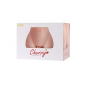 Мастурбатор-полуторс Cherry с вибрацией и двумя любовными тоннелями - KOKOS - в Орске купить с доставкой