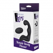 Черный вибромассажер простаты REMOTE BOOTY PLEASER - Dream Toys - в Орске купить с доставкой