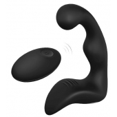 Черный вибромассажер простаты REMOTE BOOTY PLEASER - Dream Toys - в Орске купить с доставкой