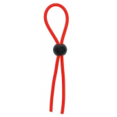 Красное эрекционное лассо с одной бусиной-утяжкой STRETCHY THIN LASSO - Dream Toys - в Орске купить с доставкой
