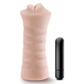 Телесный мастурбатор-ротик Angie - Blush Novelties - в Орске купить с доставкой