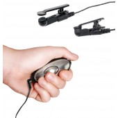 Черные электрические зажимы для сосков Shock Therapy Nipple Clamps - Pipedream - купить с доставкой в Орске