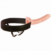 Мужской полый страпон 10  Hollow Strap-On - 24 см. - Pipedream - купить с доставкой в Орске