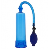 Синяя вакуумная помпа MENZSTUFF PENIS ENLARGER - Dream Toys - в Орске купить с доставкой