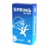 Ультратонкие презервативы SPRING SKY LIGHT - 12 шт. - SPRING - купить с доставкой в Орске