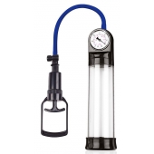 Прозрачная вакуумная помпа Sex Expert с манометром - Sex Expert - в Орске купить с доставкой