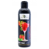 Интимный гель-смазка JUICY FRUIT с ароматом клубники - 200 мл. - БиоМед - купить с доставкой в Орске