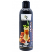 Интимный гель-смазка JUICY FRUIT с ароматом солёной карамели - 200 мл. - БиоМед - купить с доставкой в Орске