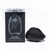 Черный инновационный мужской вибратор PULSE SOLO ESSENTIAL - Hot Octopuss - в Орске купить с доставкой