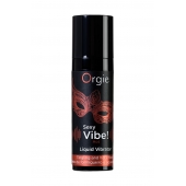 Разогревающий гель для массажа ORGIE Sexy Vibe Hot с эффектом вибрации - 15 мл. - ORGIE - купить с доставкой в Орске