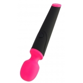 Черно-розовый вибростимулятор ASTER - 19,5 см. - ToyFa в Орске Черно-розовый вибростимулятор ASTER - 19,5 см. - ToyFa
