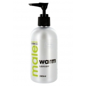 Лубрикант с согревающим эффектом MALE Cobeco Warm Lubricant - 250 мл. - Cobeco - купить с доставкой в Орске