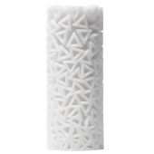 Белый 3D мастурбатор PILE - Tenga - в Орске купить с доставкой