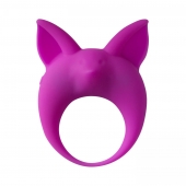 Фиолетовое эрекционное кольцо Kitten Kyle - Lola Games - в Орске купить с доставкой