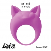 Фиолетовое эрекционное кольцо Lemur Remi - Lola Games - в Орске купить с доставкой