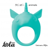 Зеленое эрекционное кольцо Unicorn Alfie - Lola Games - в Орске купить с доставкой