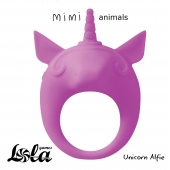Фиолетовое эрекционное кольцо Unicorn Alfie - Lola Games - в Орске купить с доставкой