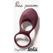 Бордовое эрекционное виброкольцо Daydream - Lola Games - в Орске купить с доставкой
