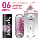 Мастурбатор SPINNER Brick - Tenga - в Орске купить с доставкой