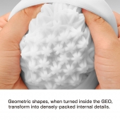 Белый мастурбатор Tenga Geo Coral - Tenga - в Орске купить с доставкой