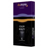 Разноцветные презервативы DOMINO Colour Beauty - 6 шт. - Domino - купить с доставкой в Орске