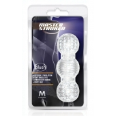Прозрачный фигурный мастурбатор Master Stroker - Blush Novelties - в Орске купить с доставкой
