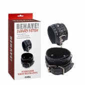 Черные наручники Surrender Wrist Restraints - Chisa - купить с доставкой в Орске