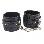 Черные наручники Surrender Wrist Restraints - Chisa - купить с доставкой в Орске
