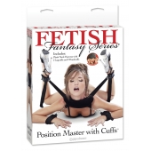 Фиксатор для рук и ног Fetish Fantasy Series Position Master With Cuffs - Pipedream - купить с доставкой в Орске