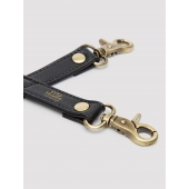 Черный фиксатор для манжет Bound to You Faux Leather Hogtie - Fifty Shades of Grey - купить с доставкой в Орске
