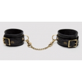 Черные оковы на ноги Bound to You Faux Leather Ankle Cuffs - Fifty Shades of Grey - купить с доставкой в Орске