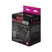 Черный пояс для насадок BEST CLASS STRAP - LOVETOY (А-Полимер) - купить с доставкой в Орске